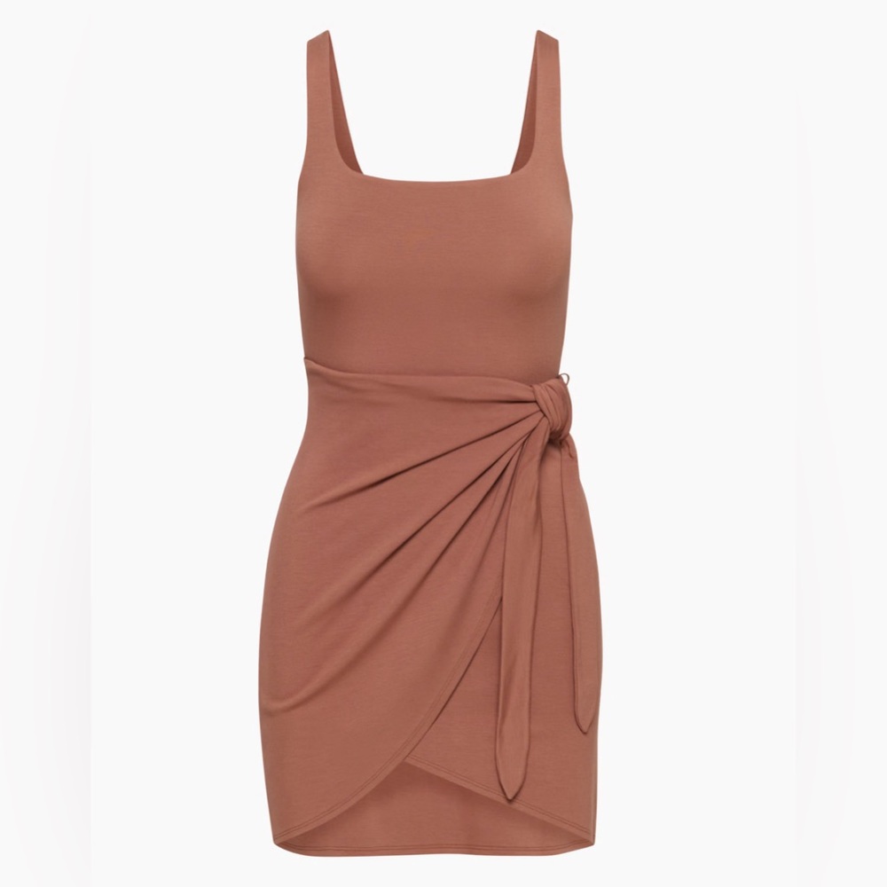 Wilfred Wrap Dress (Aritzia)